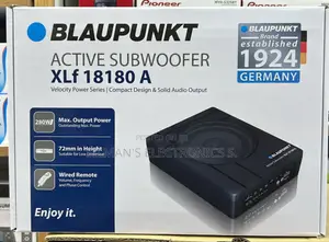 Blaupunkt Active Car Underseat Subwoofer 280w