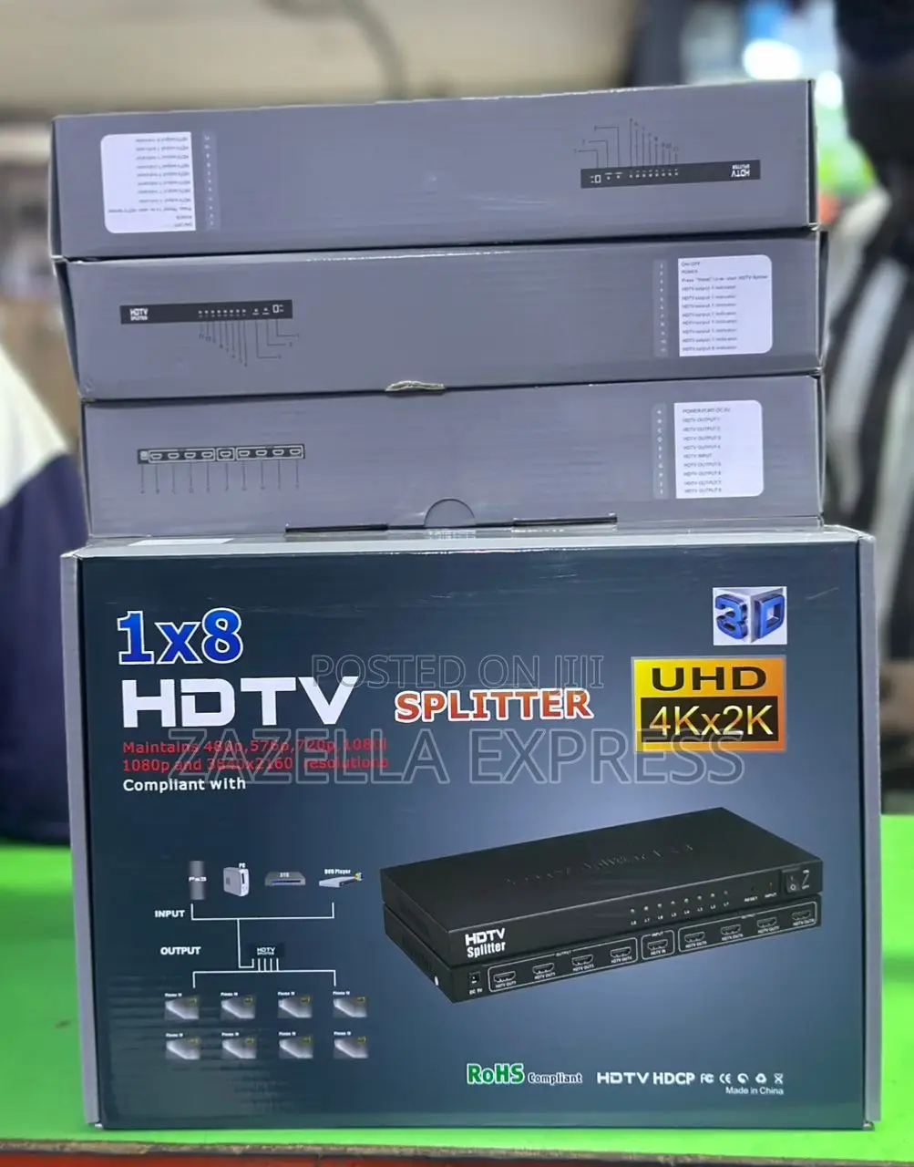 HDTV 8way Splitter 