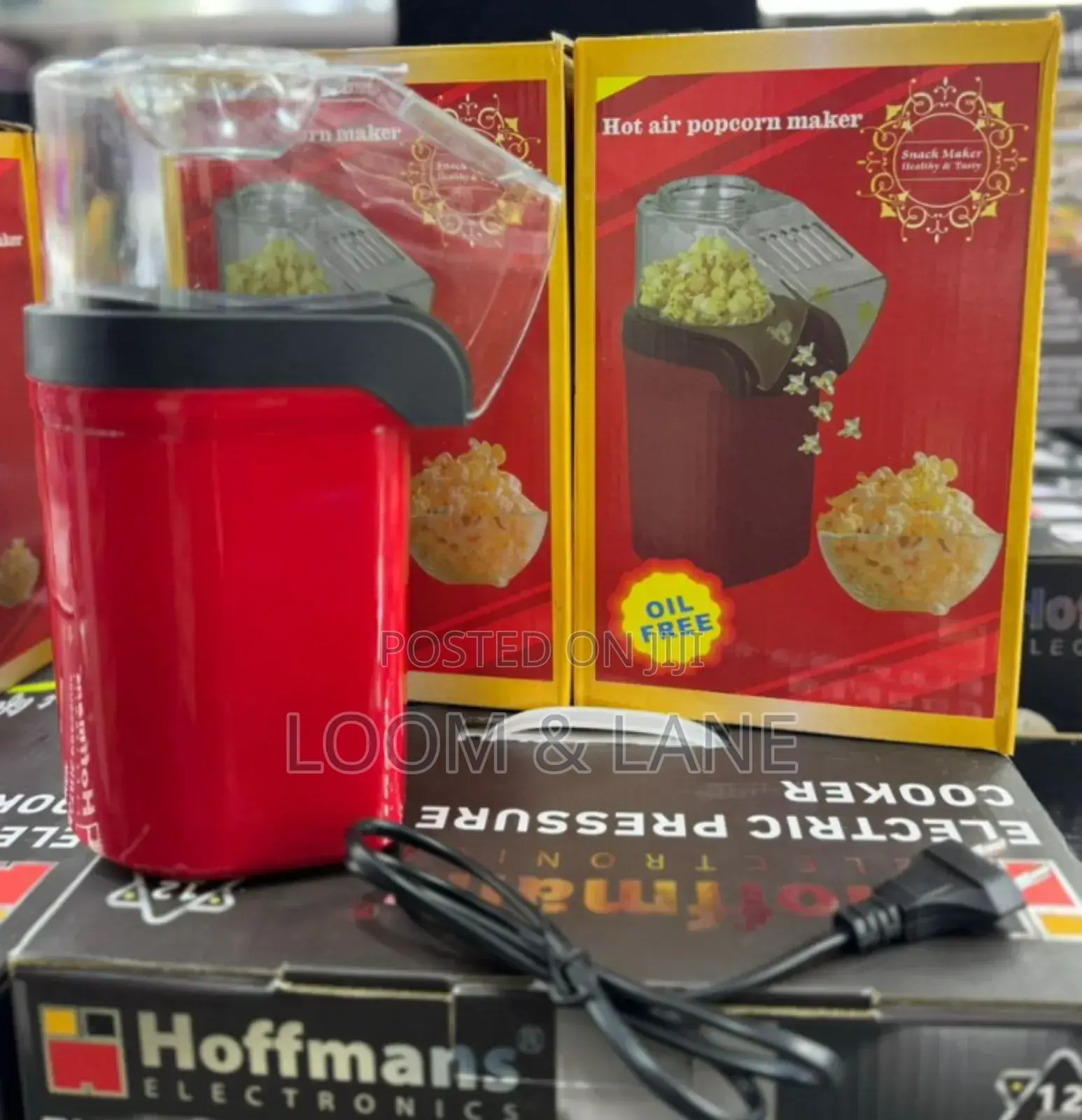 Oil Free Home Popcorn Making Machine