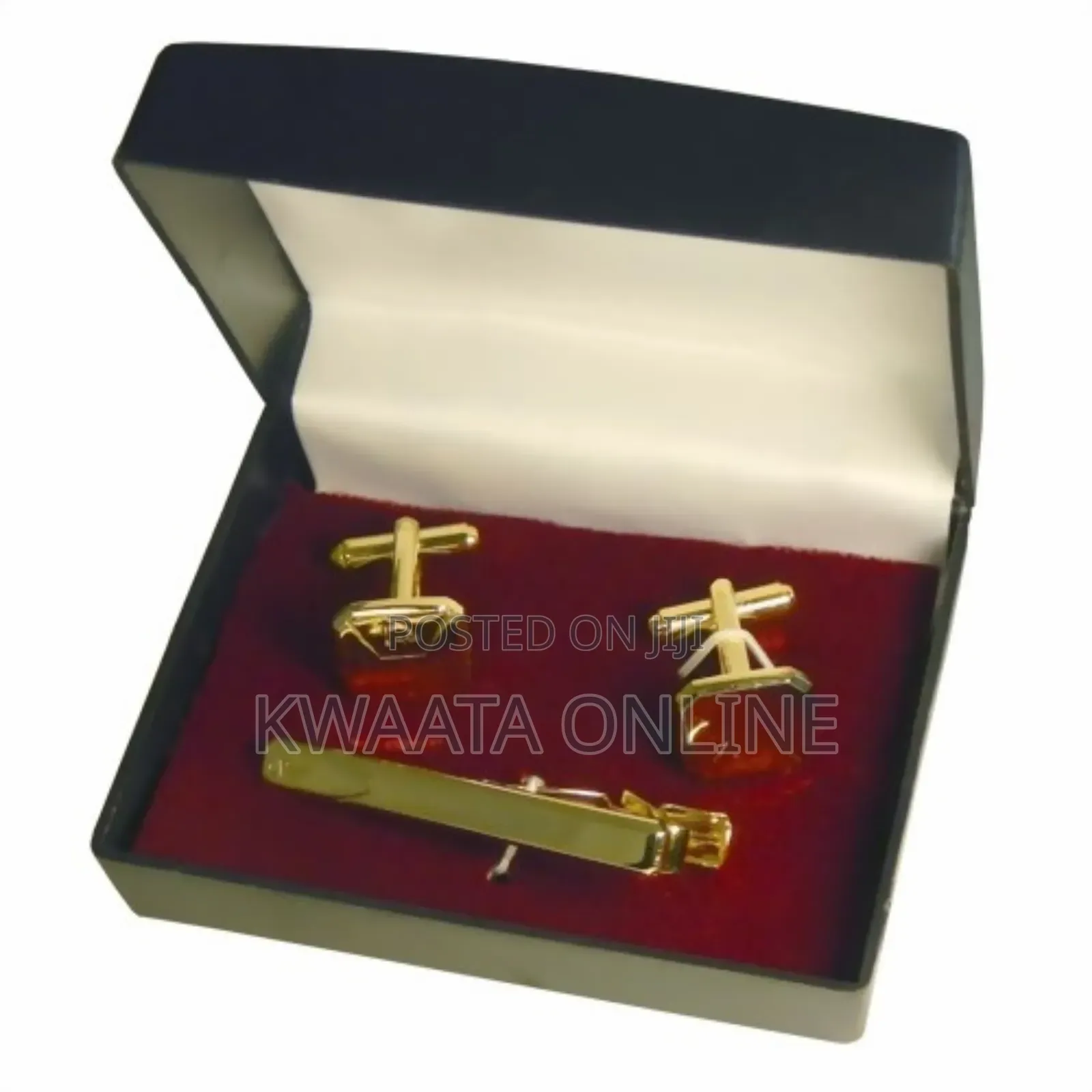 Cufflinks and Tie Clip Set in a Gift Box Tie Clip Men's Jewelry