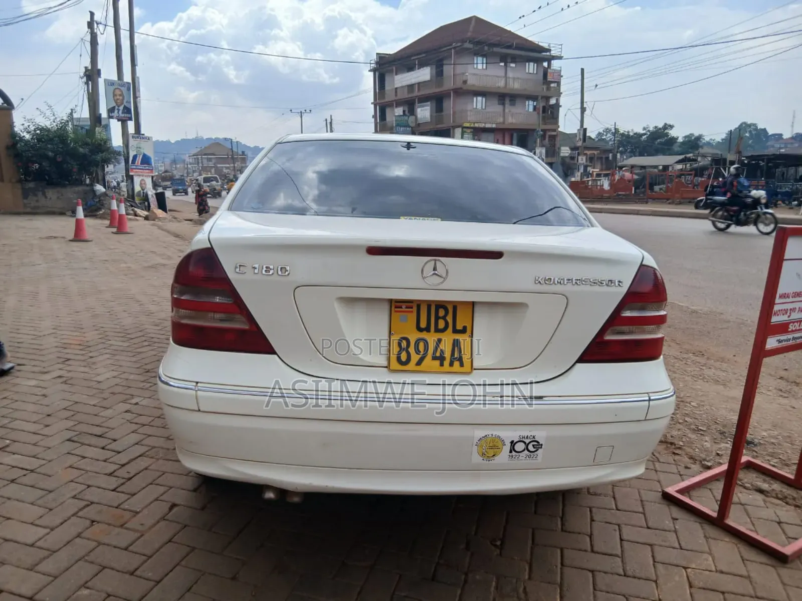 Mercedes-Benz C180 2006 White
