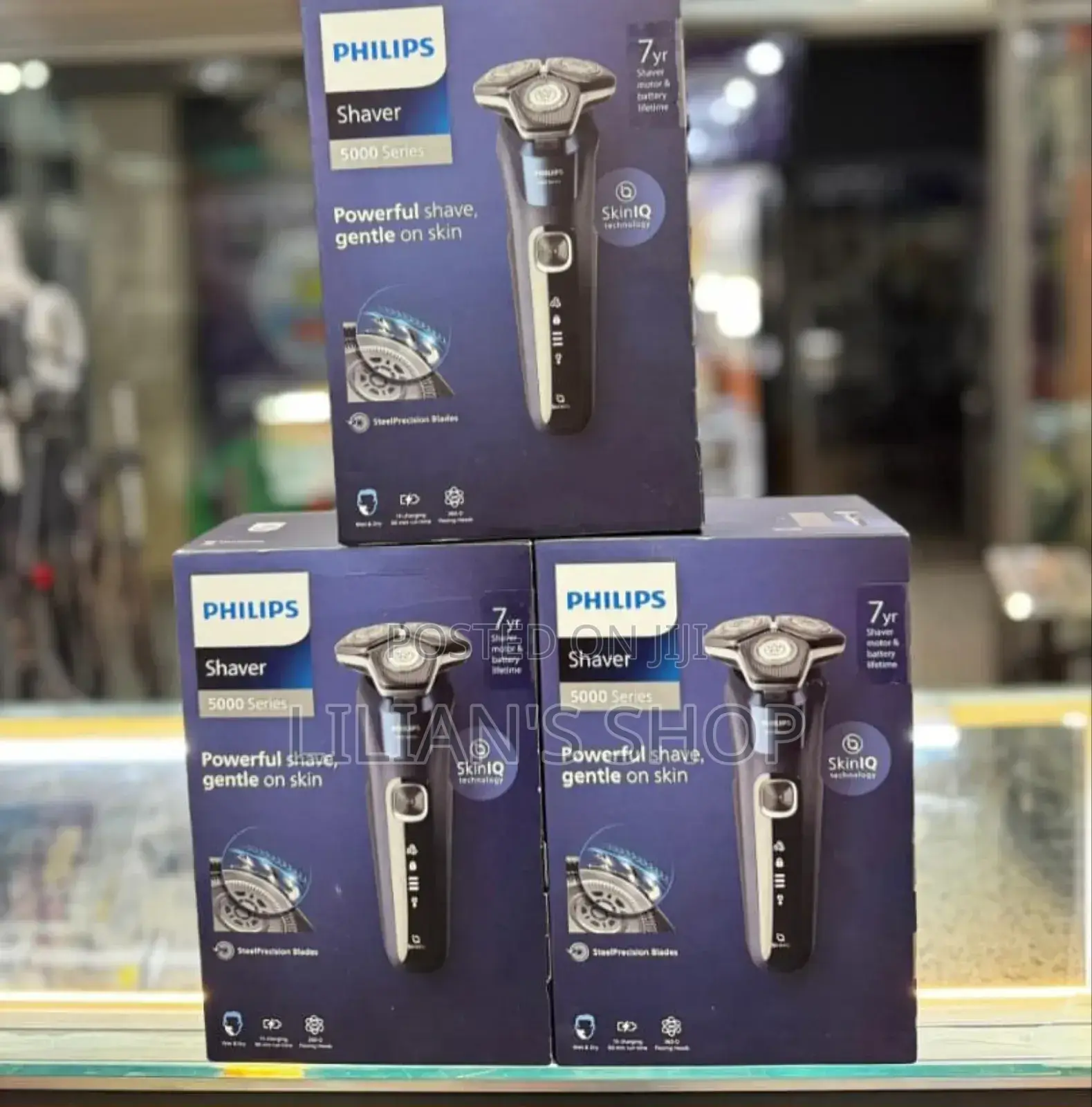 Philips Series 5000 S5885/25 Wet and Dry Rotary Shaver