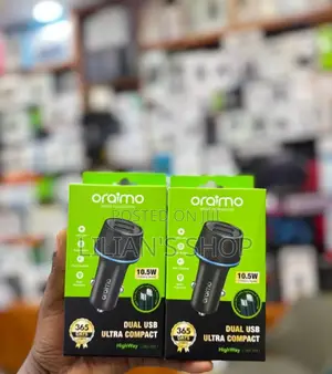 Oraimo Dual Usb Ultra Compact Car Charger
