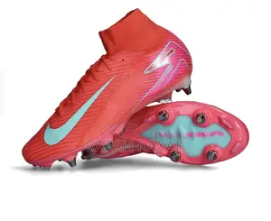 Nike Zoom Mercurial Superfly 10 Elite Sg Pro Metel Studs Football Boot