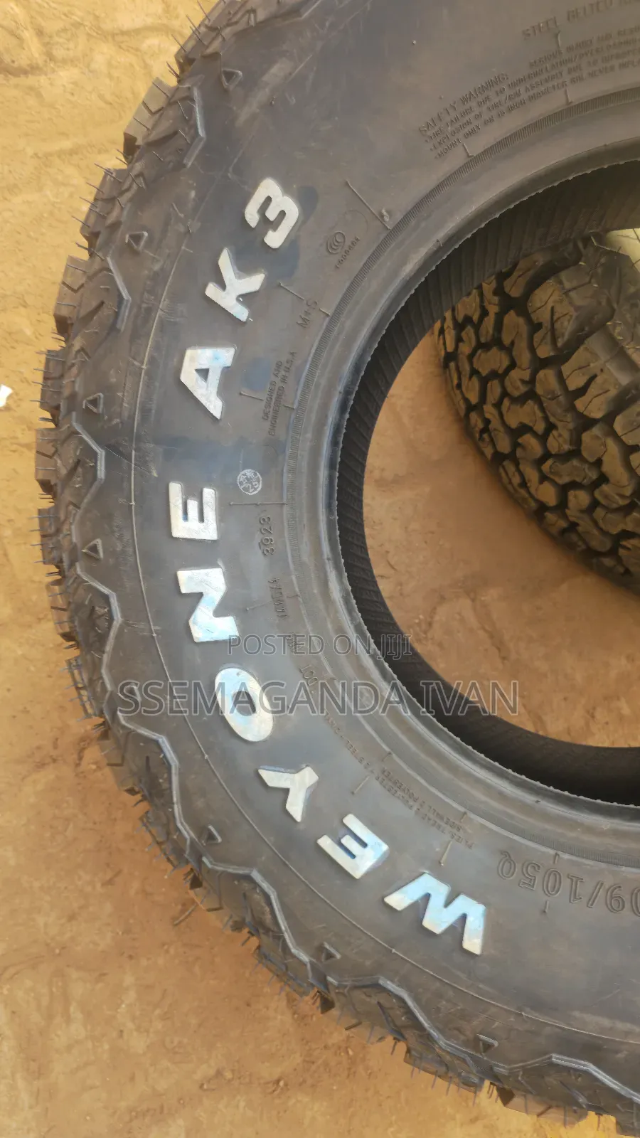 265/70r15 All Terrain Weyone Ak3