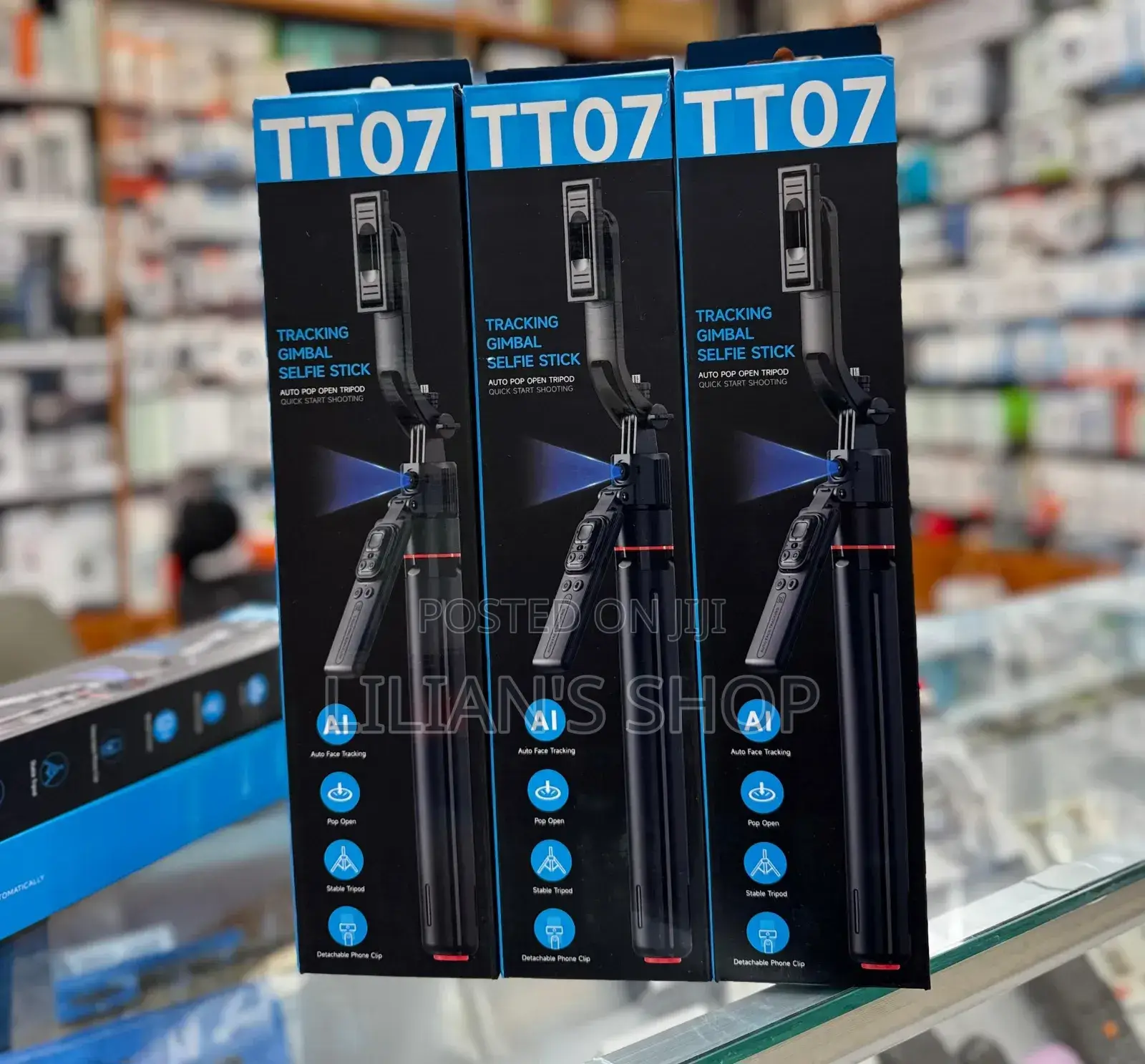 Tt07 Tracking Gimbal Selfie Stick With 1.8 M Extension Etc