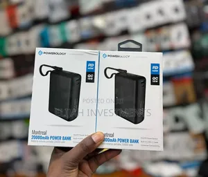 Powerology Montreal 20,000mah Power Bank 40w Pd