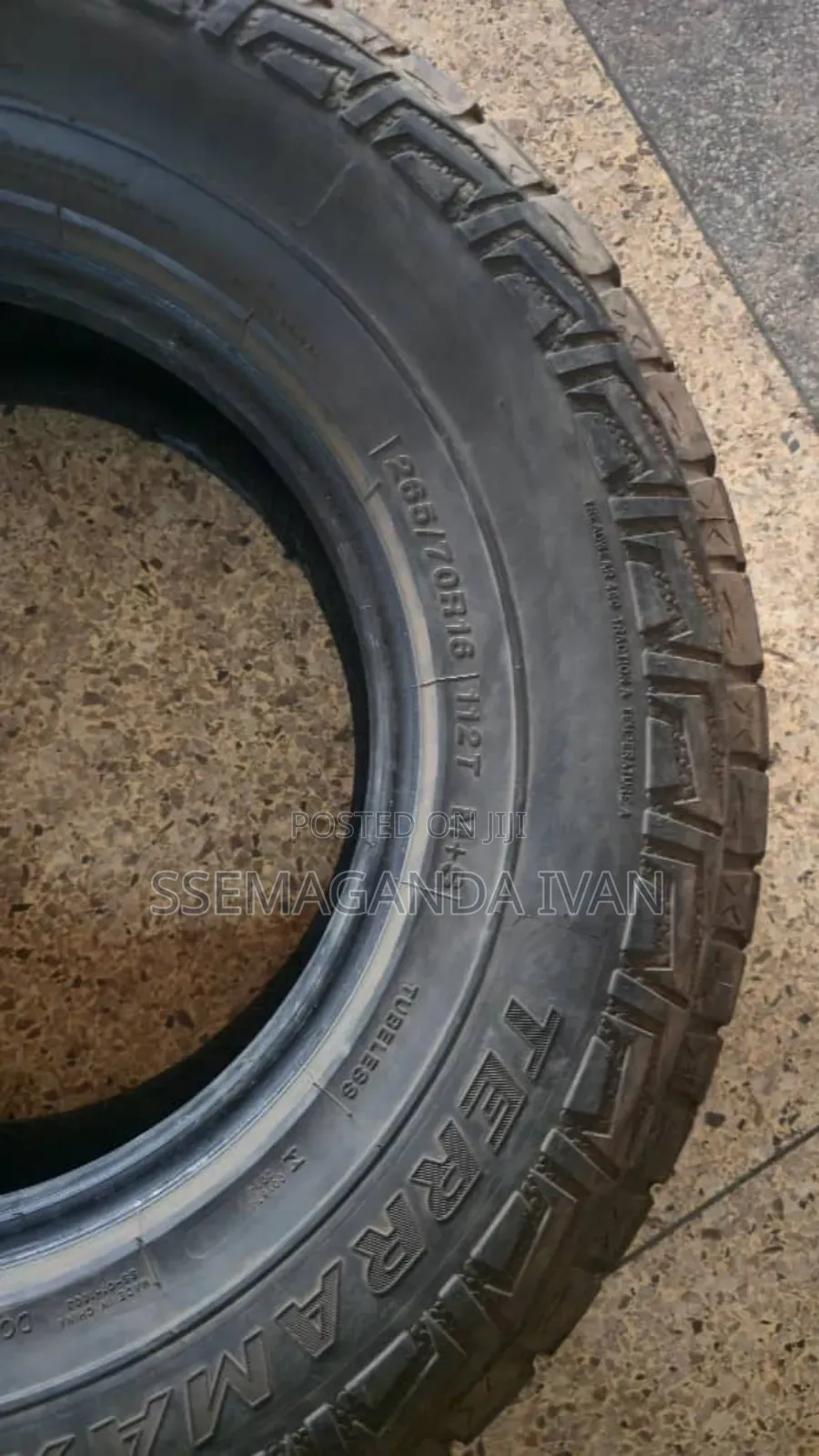 265/70r16 Terramax a/T Used Tyres for Tx