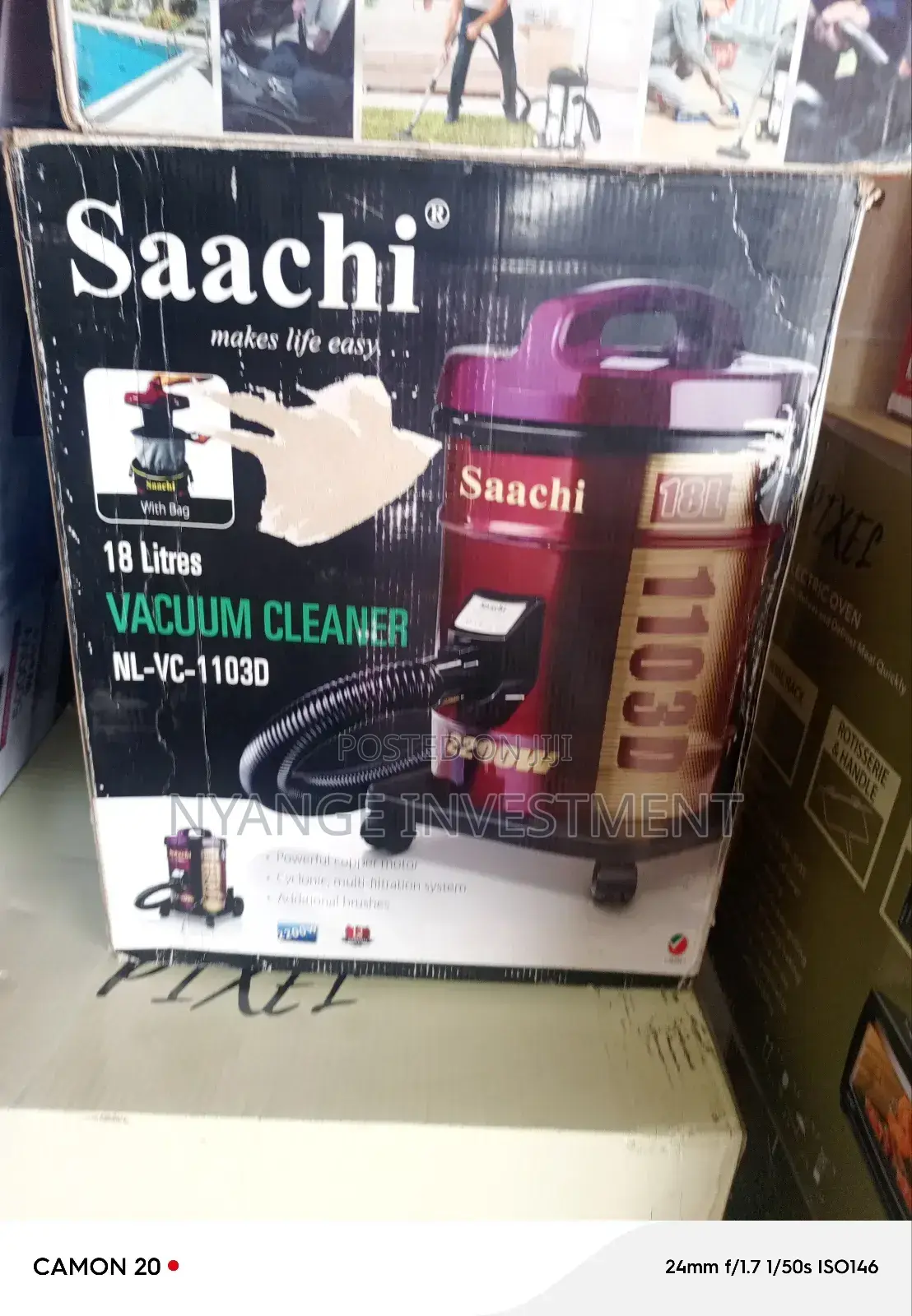 Saatchi Dry Vacuum Cleaner. Vacuum Cleaner Sachi Brand