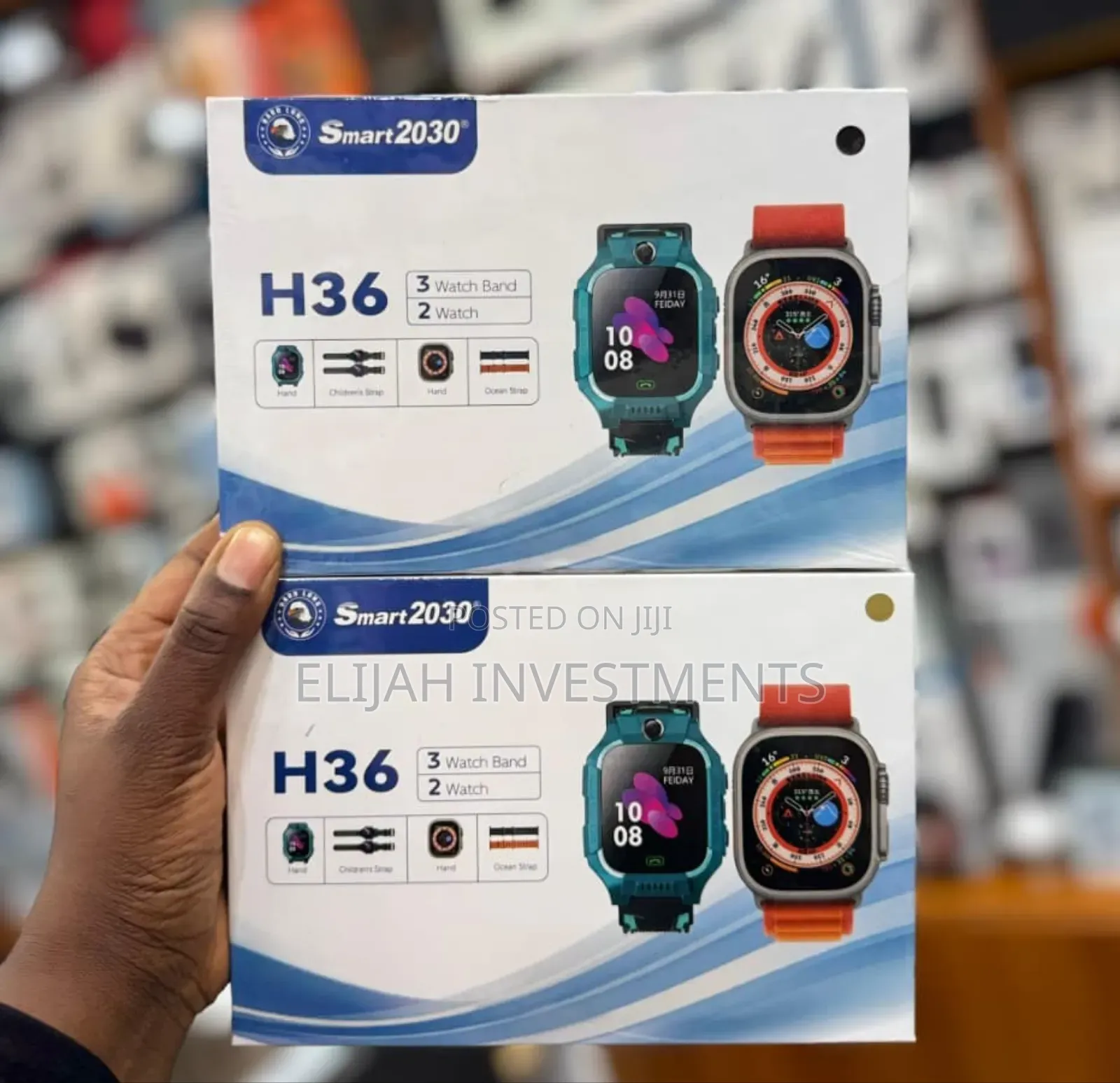 Smart2030 H36 2 in 1 Smart Watch