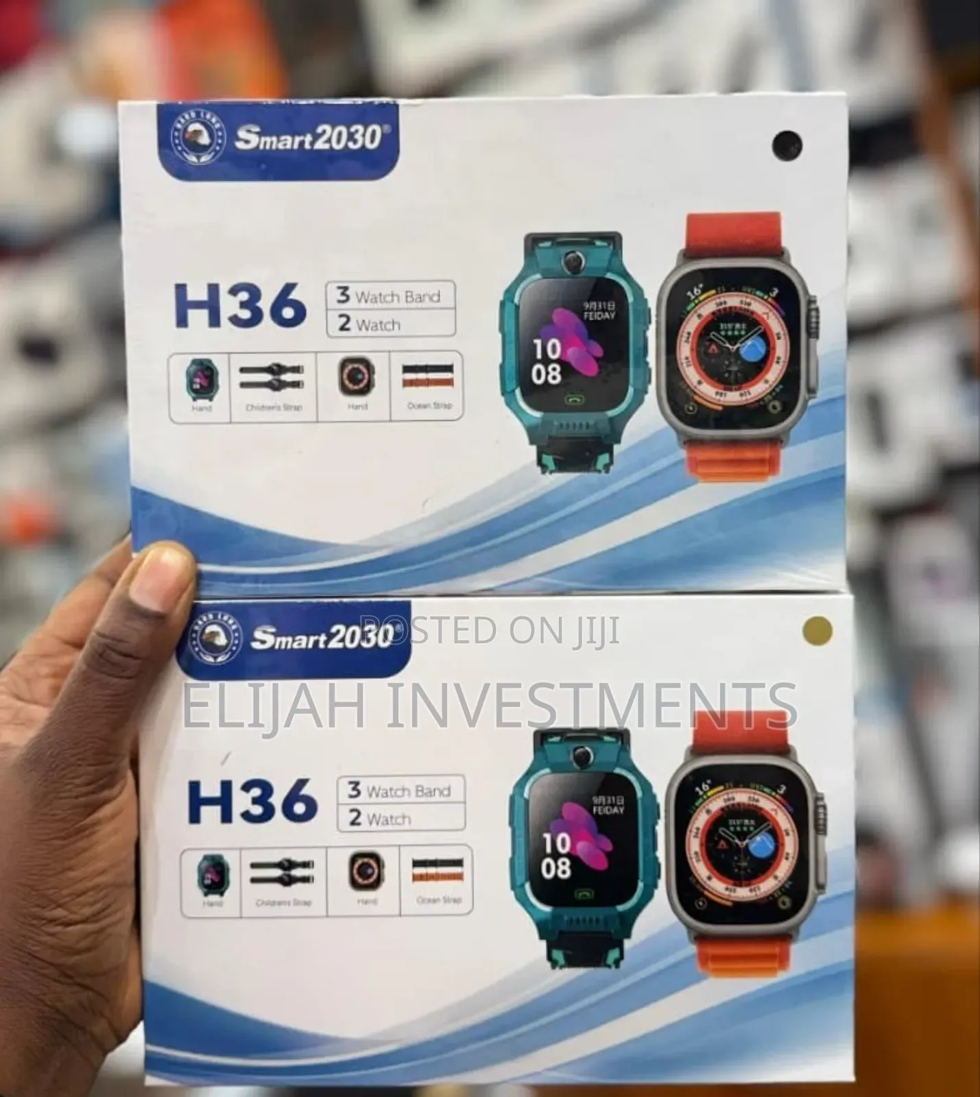 Smart2030 H36 2 in 1 Smart Watch