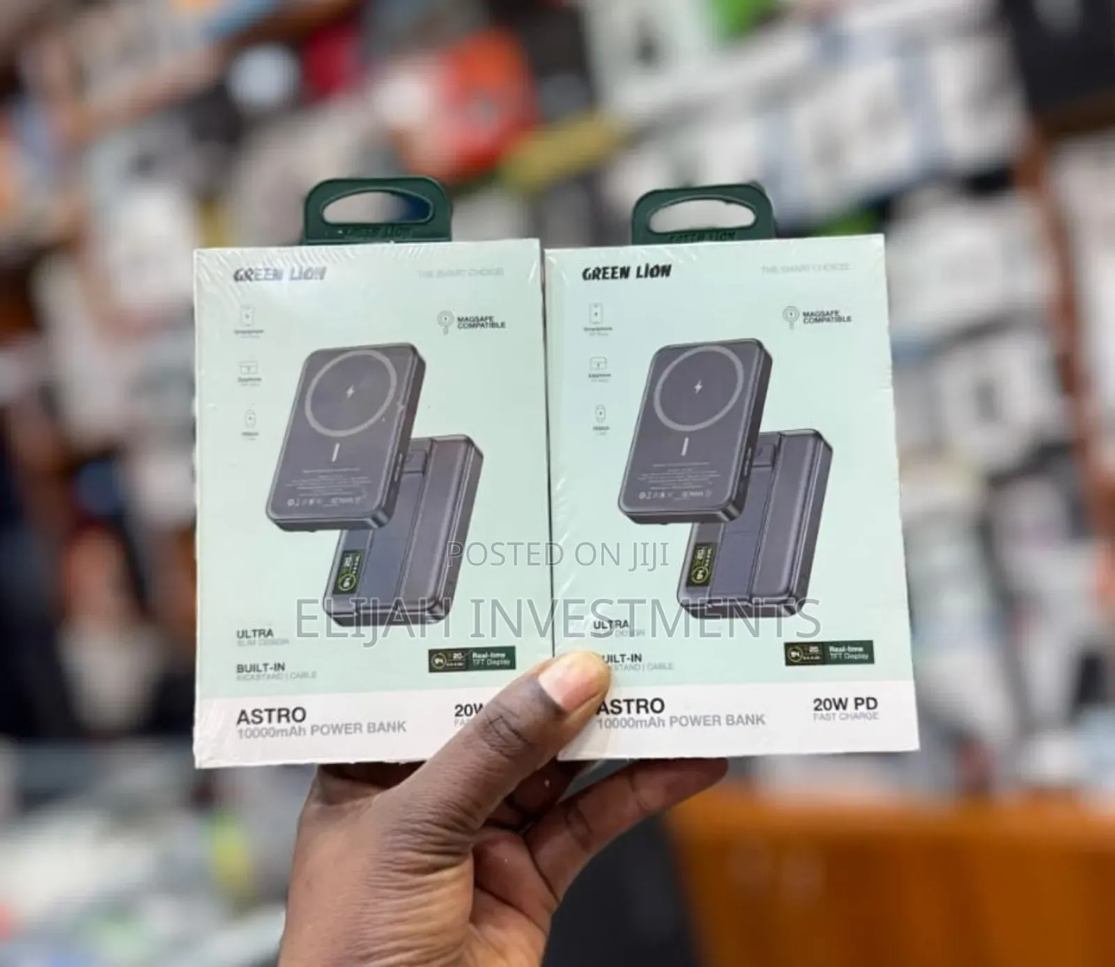 Green Lion Astro 10,000mah Magsafe Compatible 20w Pd