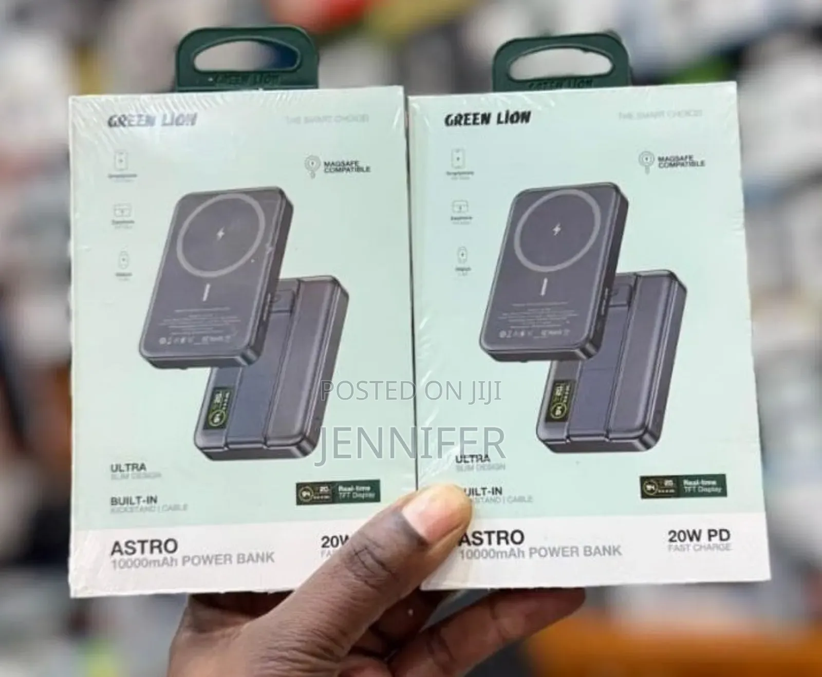 Green Lion Astro 10,000mah Magsafe Compatible 20w Pd