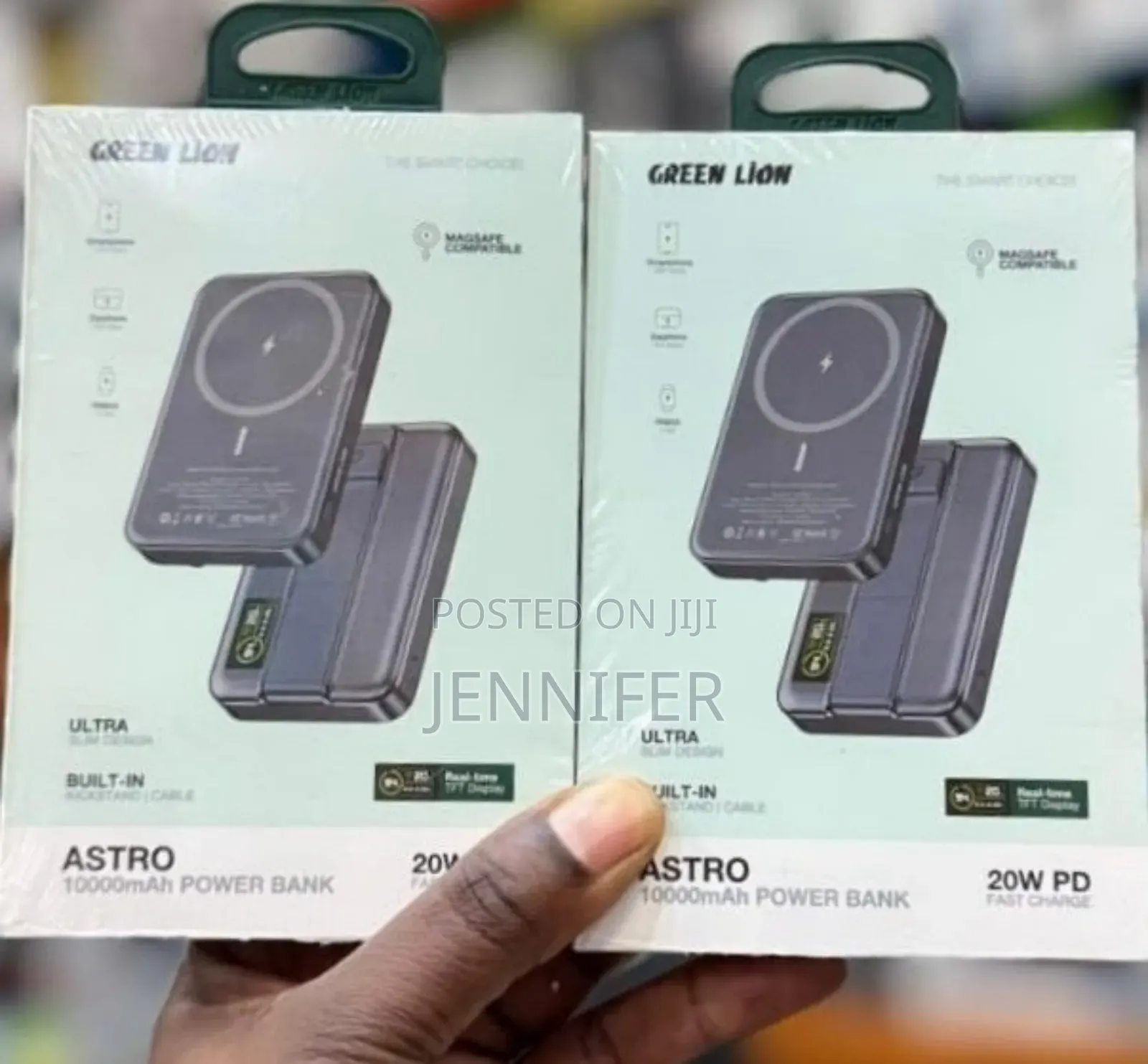 Green Lion Astro 10,000mah Magsafe Compatible 20w Pd