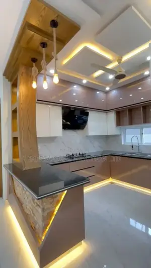 Kitchen Lighting and Cabinets Installation