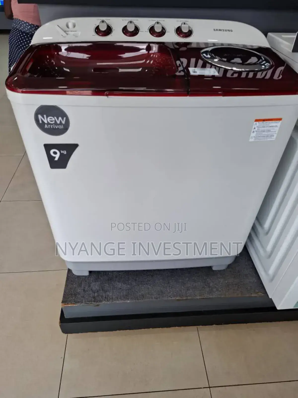 9kg Washing Machine. Samsung Twin Tab Washing Machine 9kg