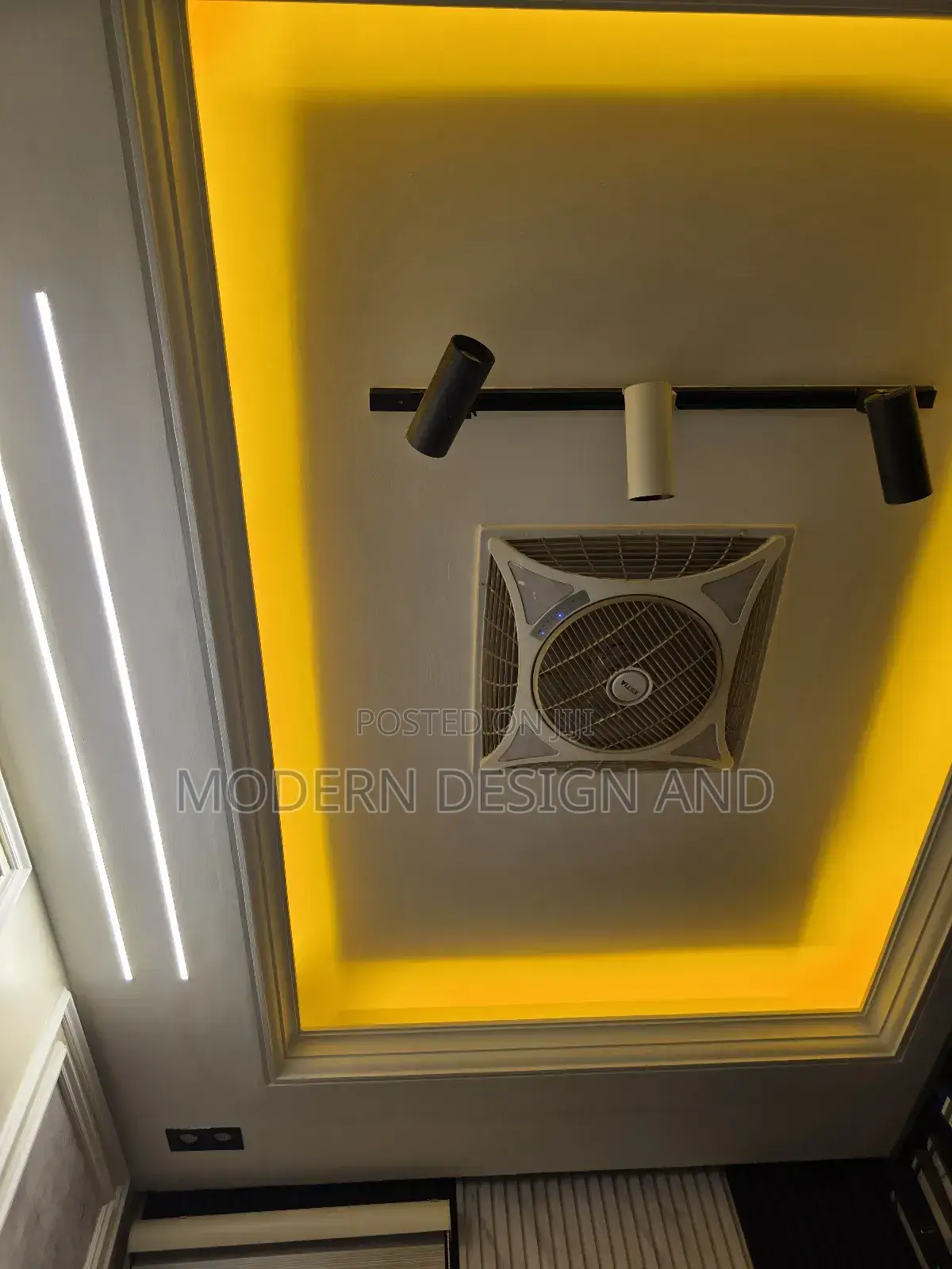 Gypsum Ceiling Warm Light