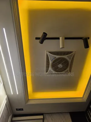 Gypsum Ceiling Warm Light