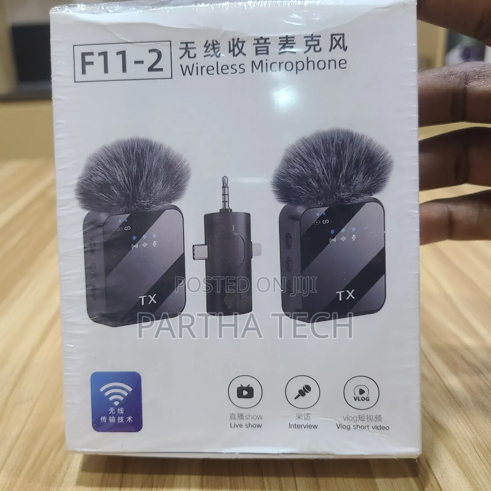 Universal 3-in-1 Duo Pro Wireless Microphone for All Devices