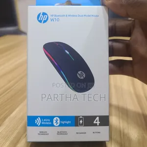 Rechargeable W10 Bluetooth Wireless Dual Mode Mouse.