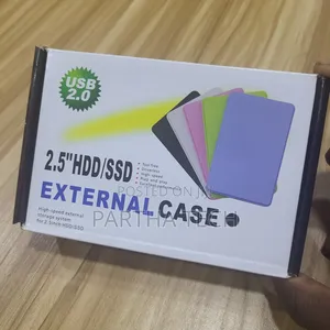 2.5" Usb 2.0 External Case for an HDD or Ssd.