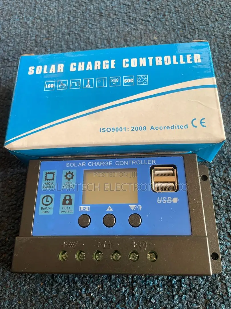 Smart 10a Solar Battery Charge Regulator 300w