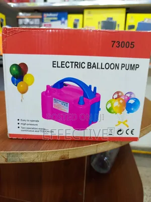 Electric Balloon Pump Kit.