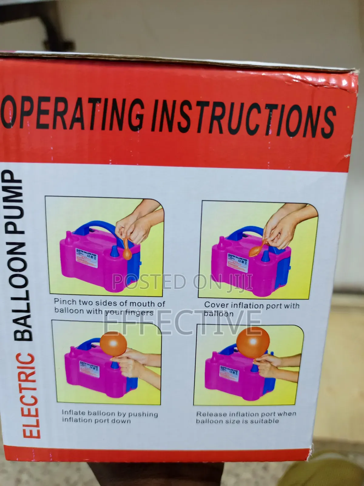 Electric Balloon Pump Kit.
