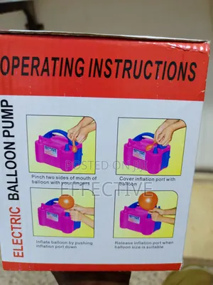 Electric Balloon Pump Kit.