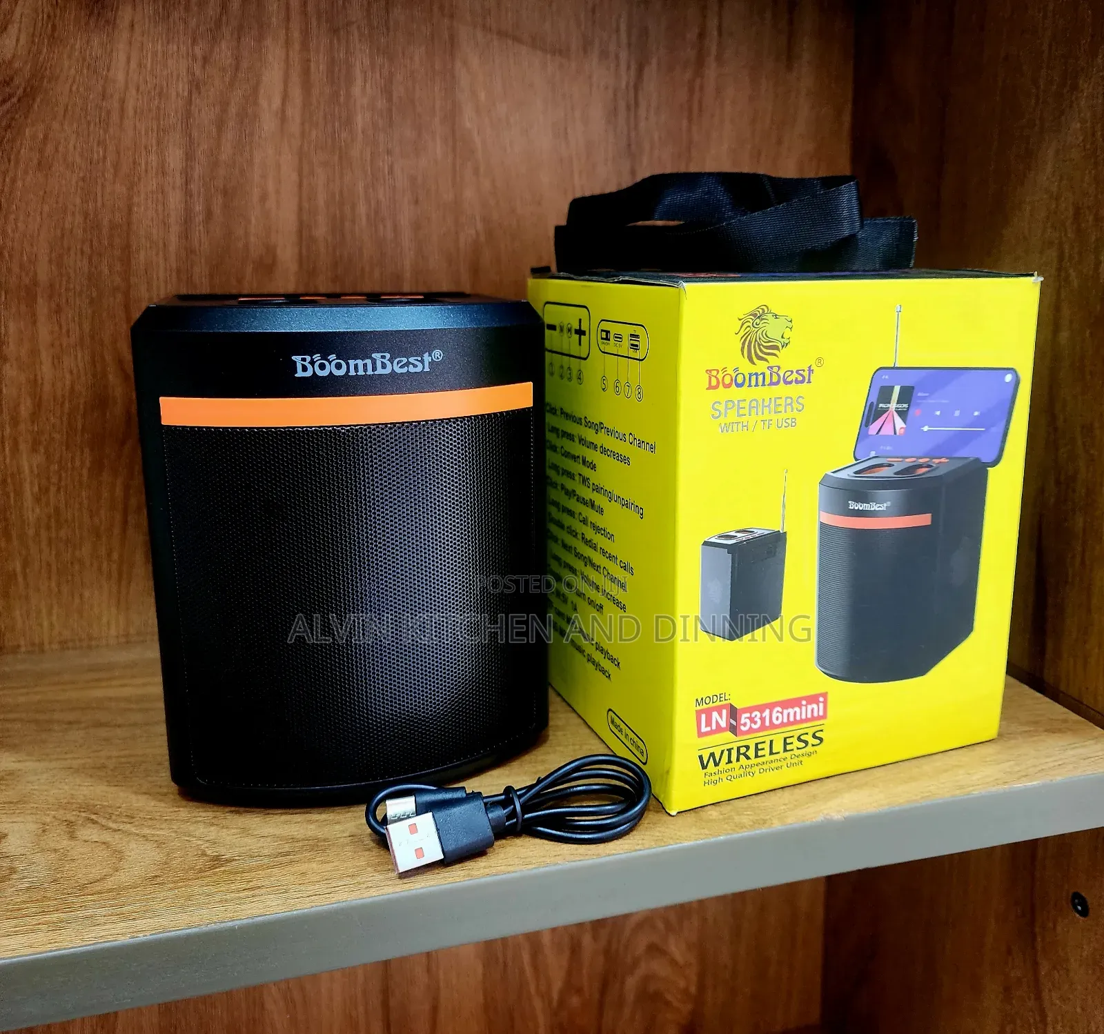 Portable Speaker With Radio