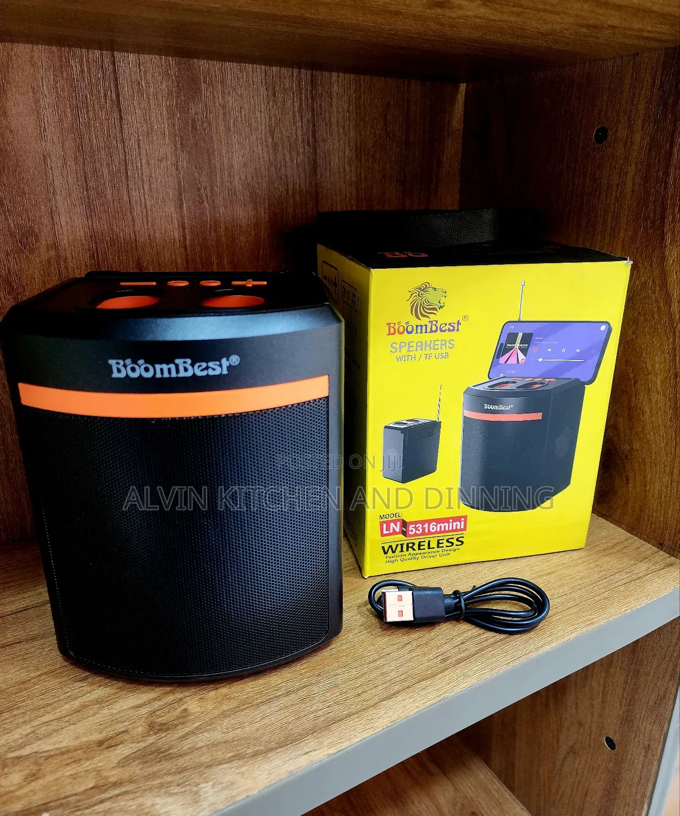 Portable Speaker With Radio
