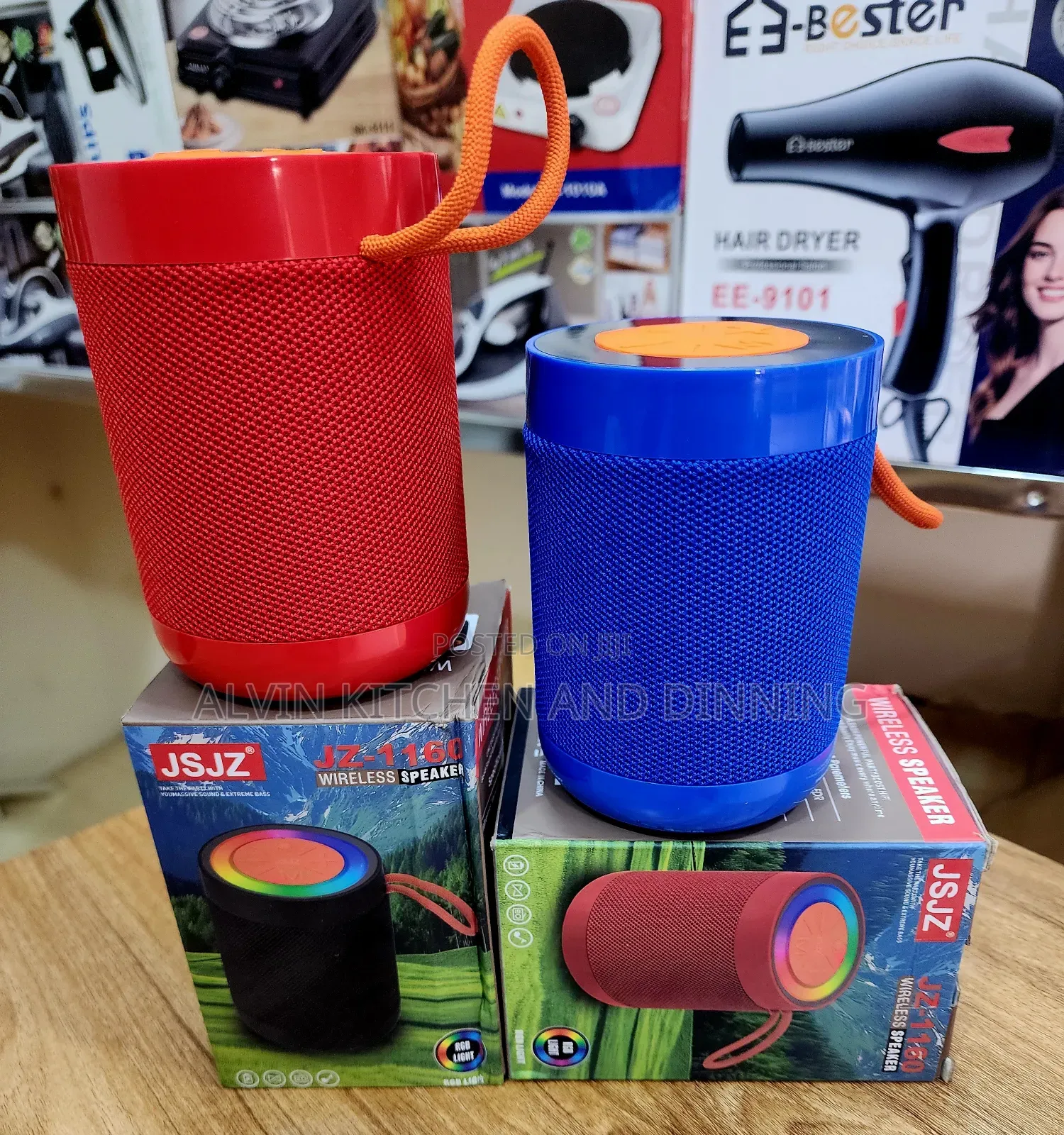 Wireless Speaker With Light