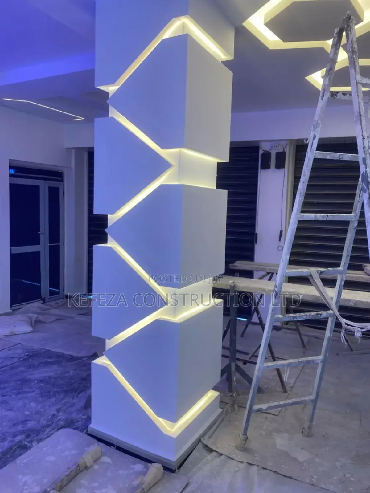 Interior Knights, Column Decor and Corner Designs