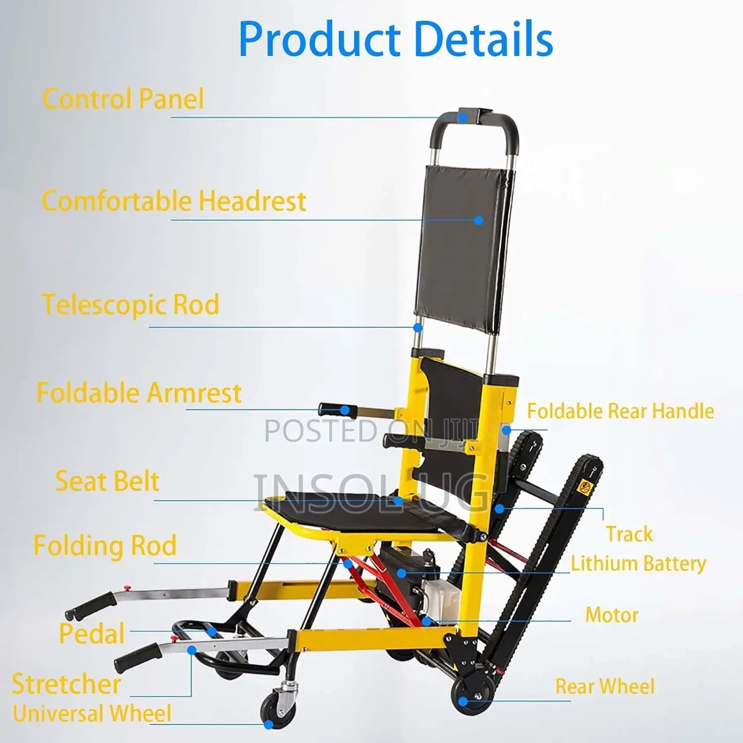 Stair Climbing Electric Chair