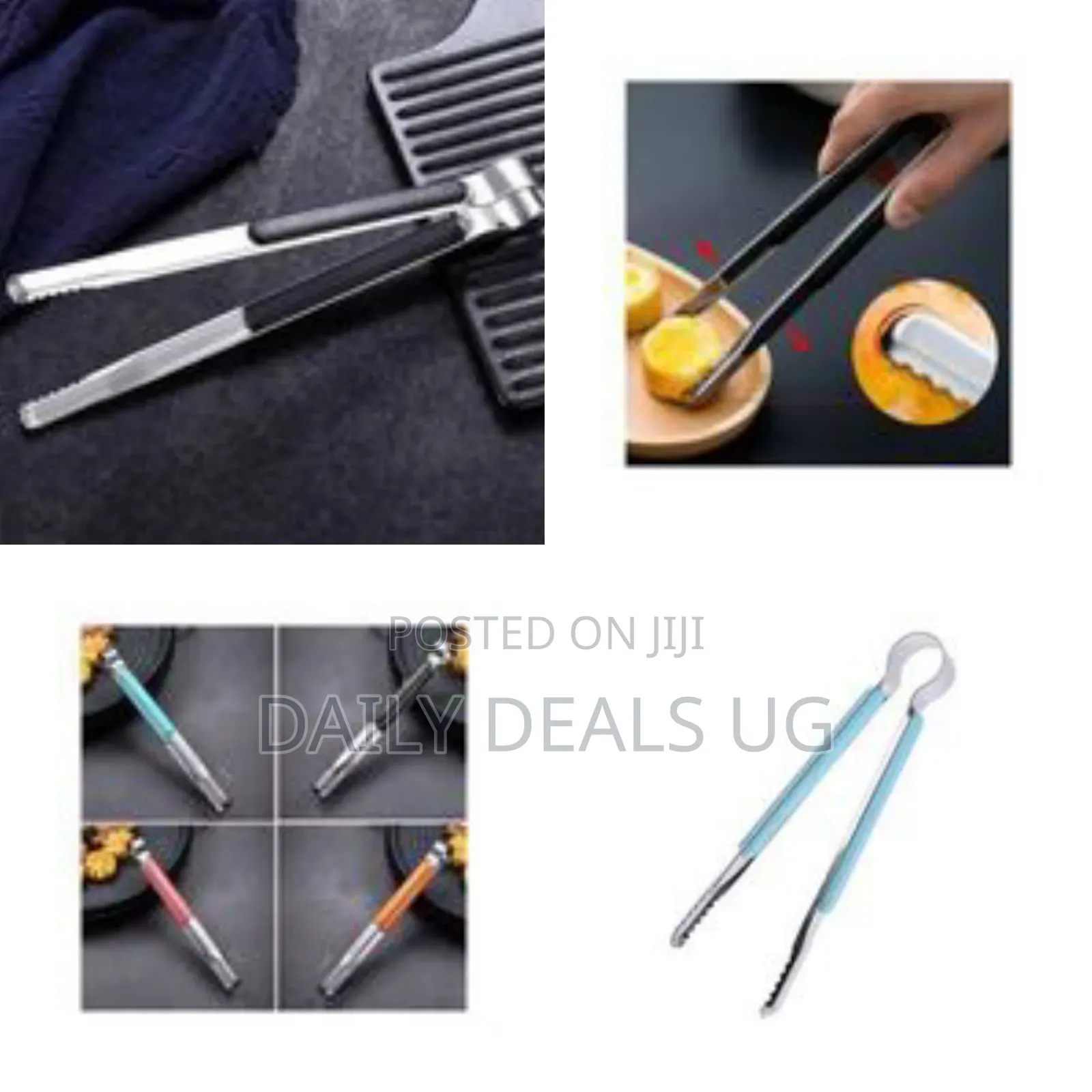 Small Serving Tongs / Ice Tongs - Multicolor