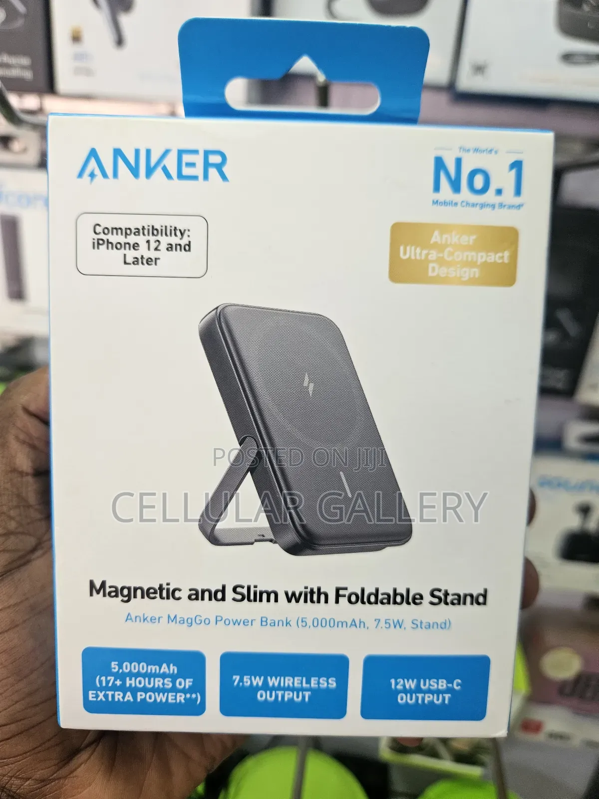 Anker Maggo Power Bank (5,000mah, 7.5w, Stand) Wireless