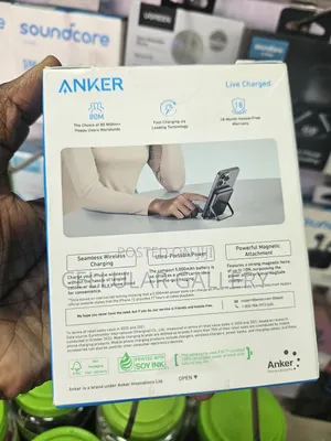 Anker Maggo Power Bank (5,000mah, 7.5w, Stand) Wireless