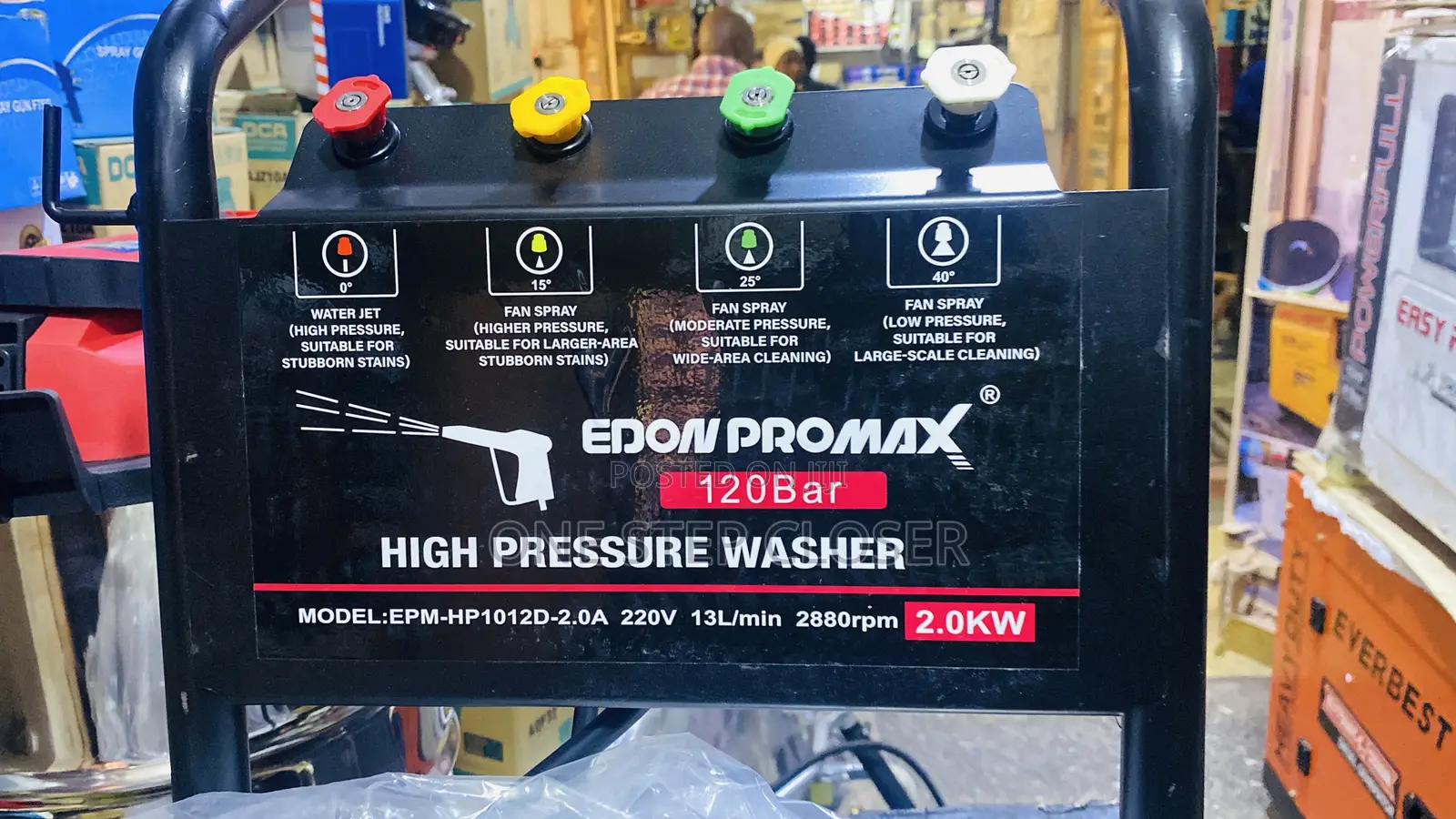Edone Promax Electric High Pressure Washer 2.0
