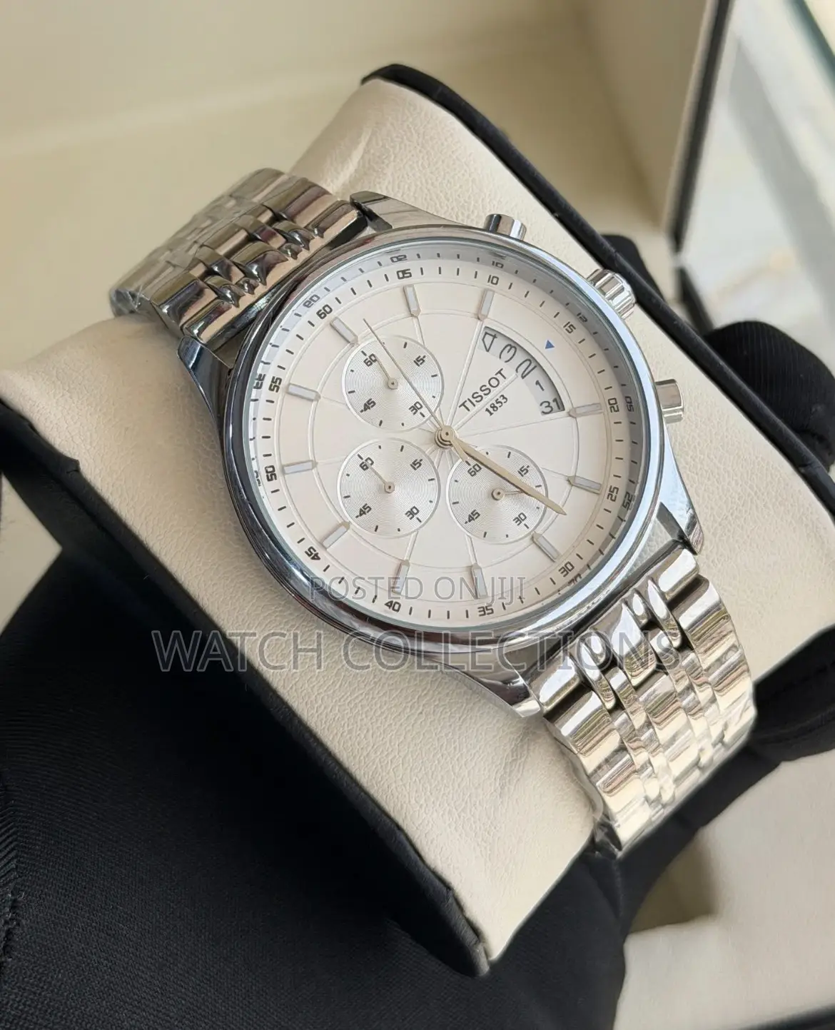 Unique Metallic Tissot Mens Watch