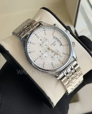 Unique Metallic Tissot Mens Watch