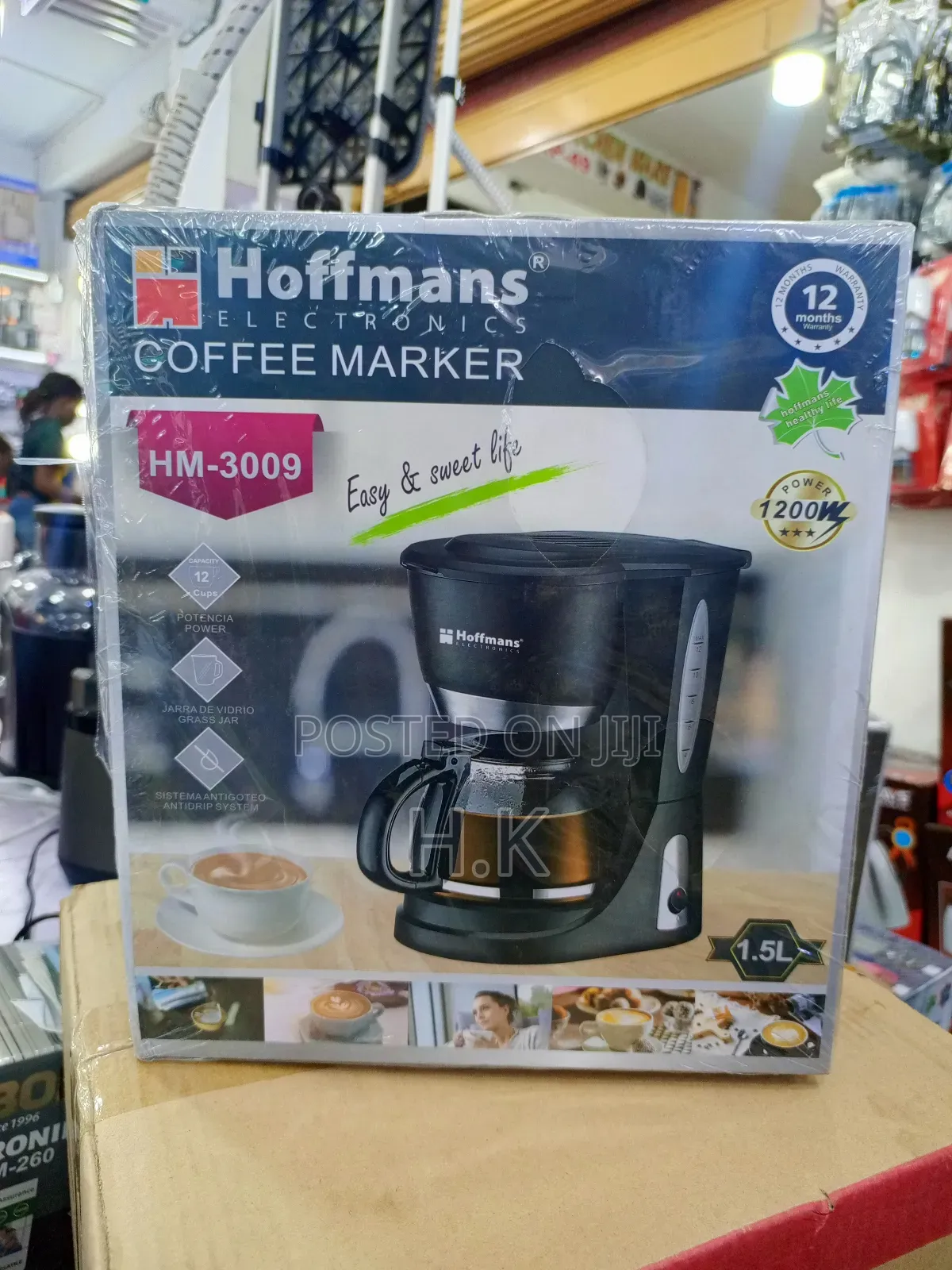 Hoffmans Coffee Maker Hm-3009.