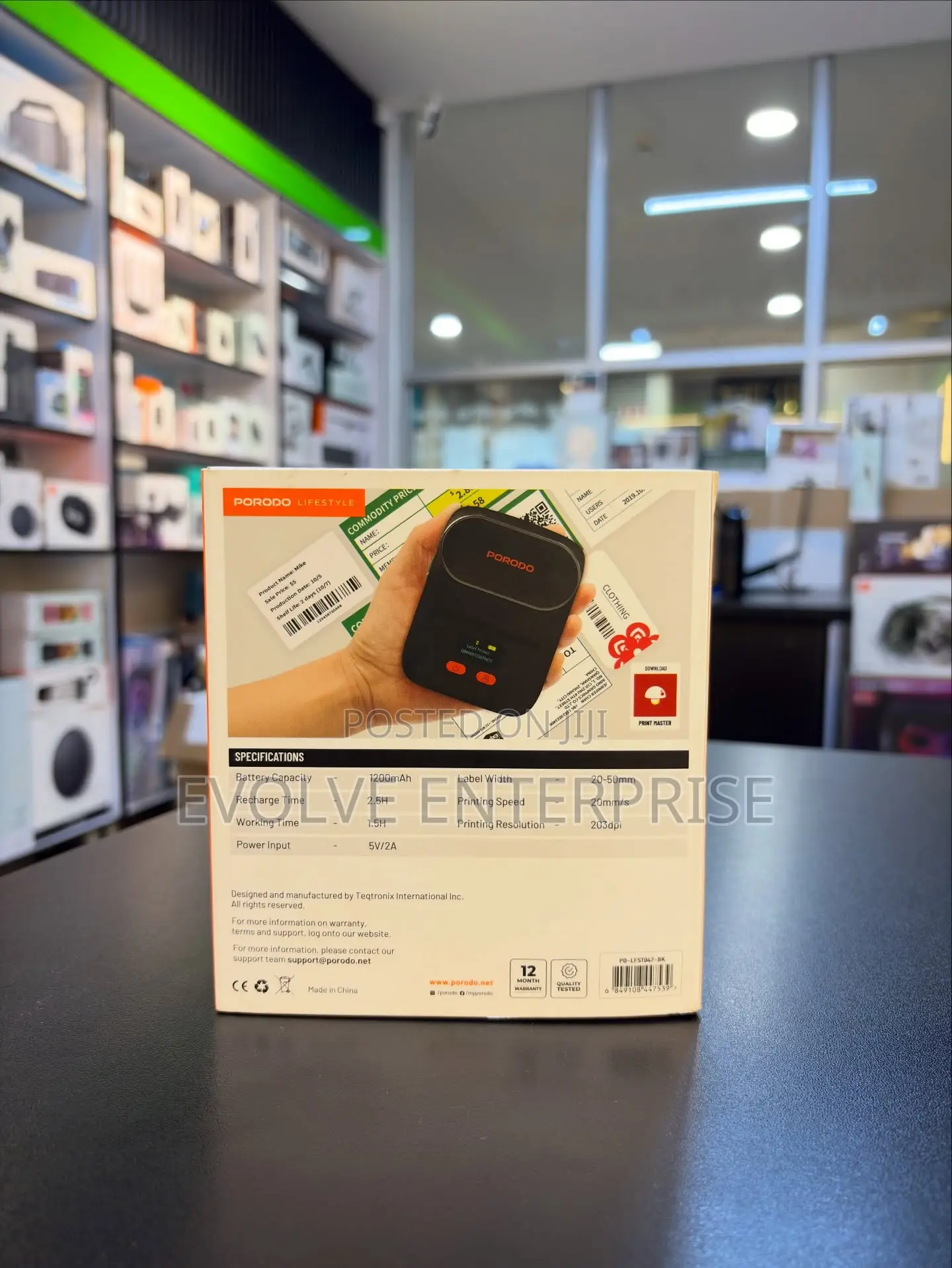 Porodo Super Hd Thermal Printer