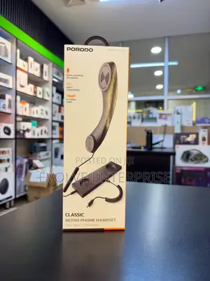 Porodo Retro Phone Handset (Usb-C)