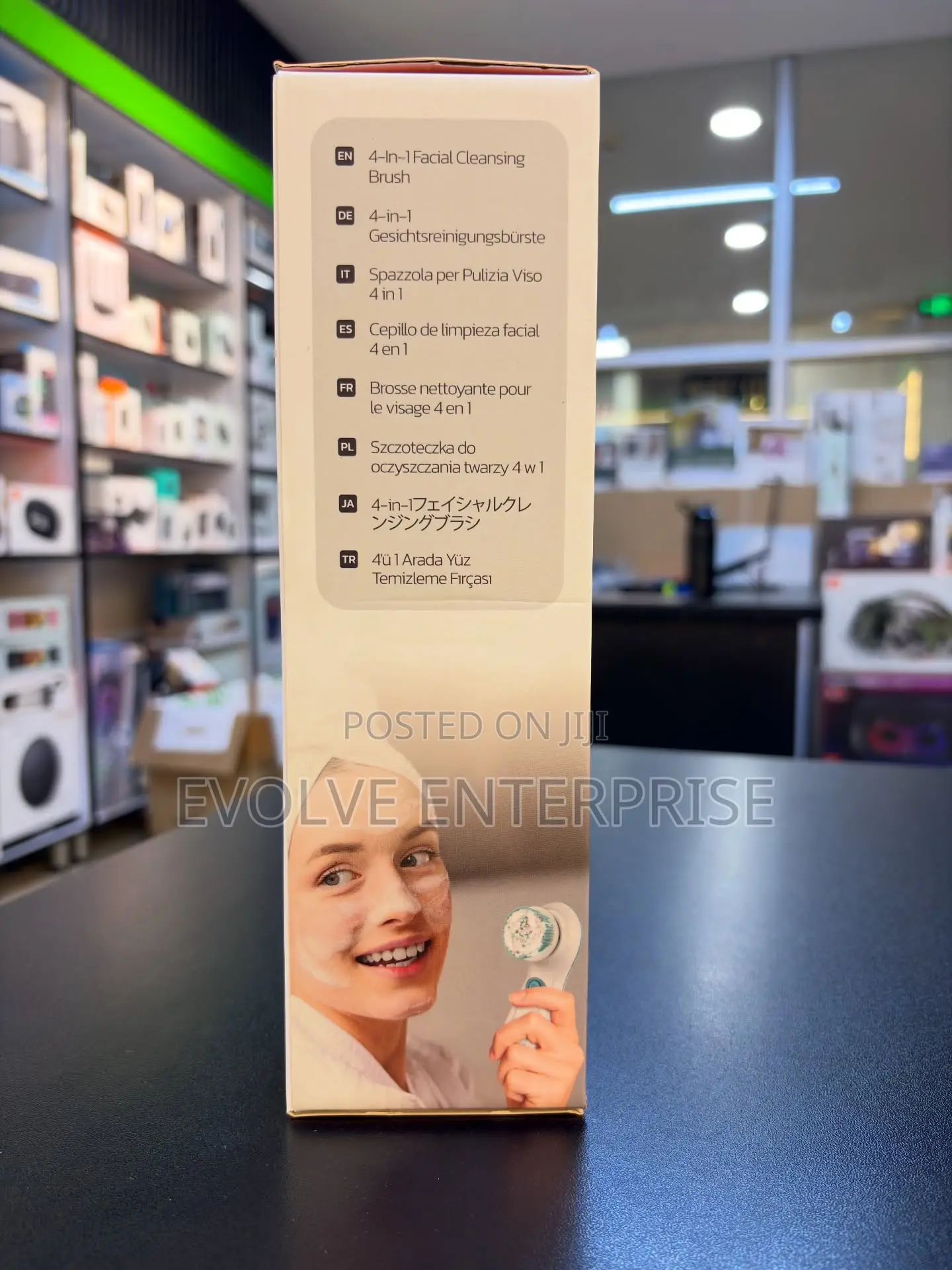 Porodo 4-in-1 Facial Cleansing Brush
