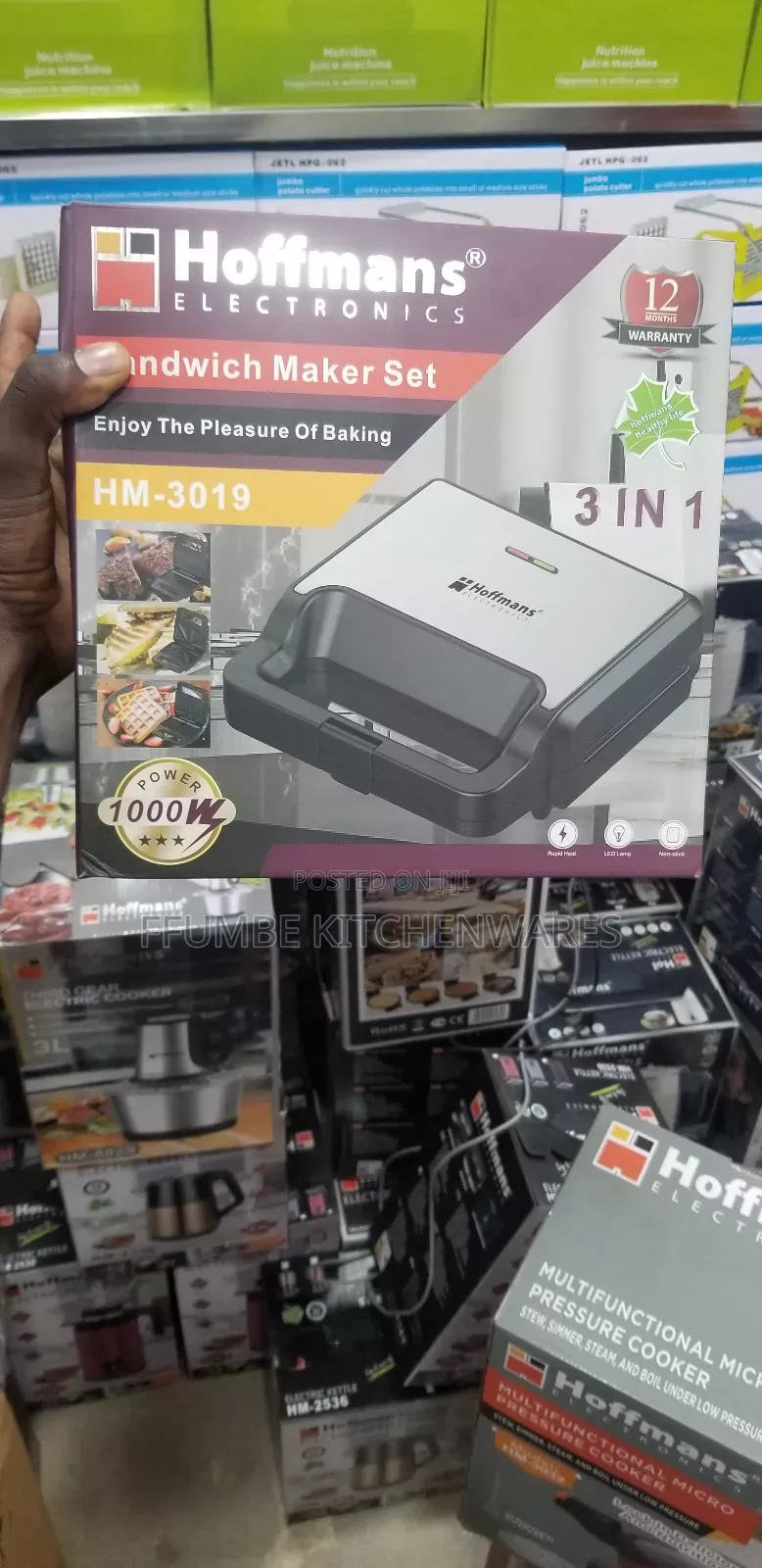 Sandwich Maker 3 in 1