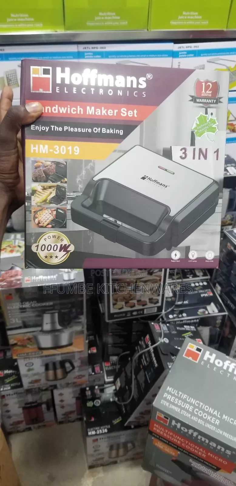 Sandwich Maker 3 in 1