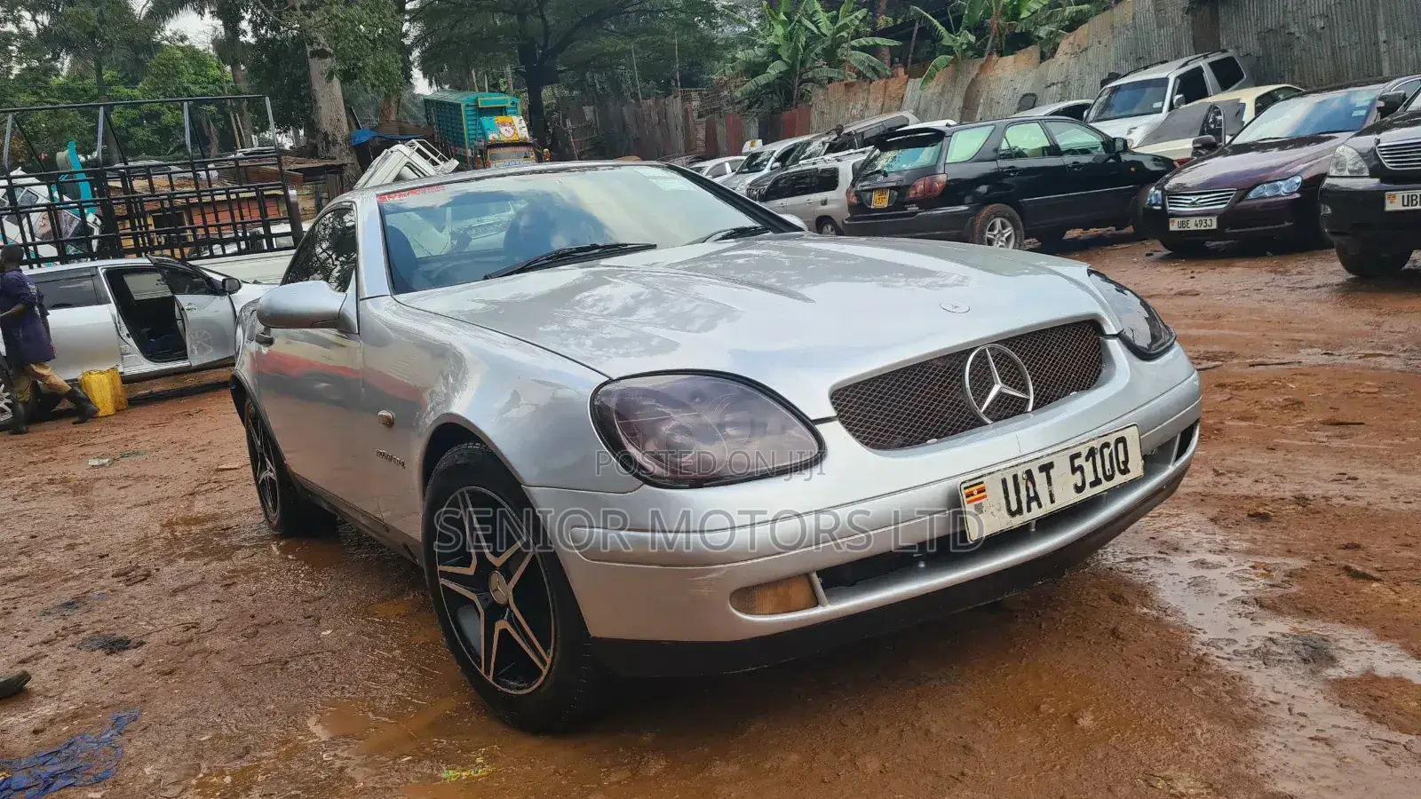 Mercedes-Benz SLK-Class 2003 White