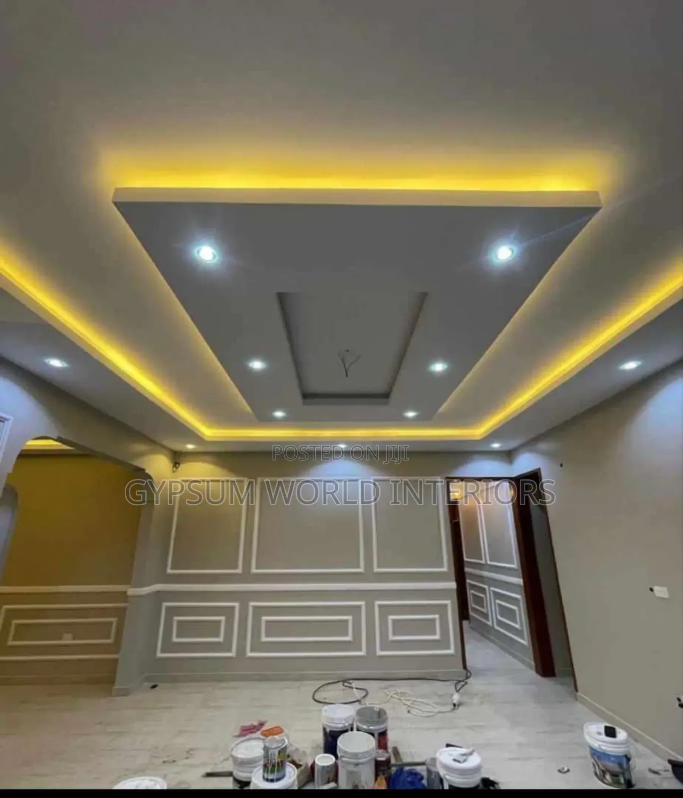 Gypsum Ceiling and Wall Moulds