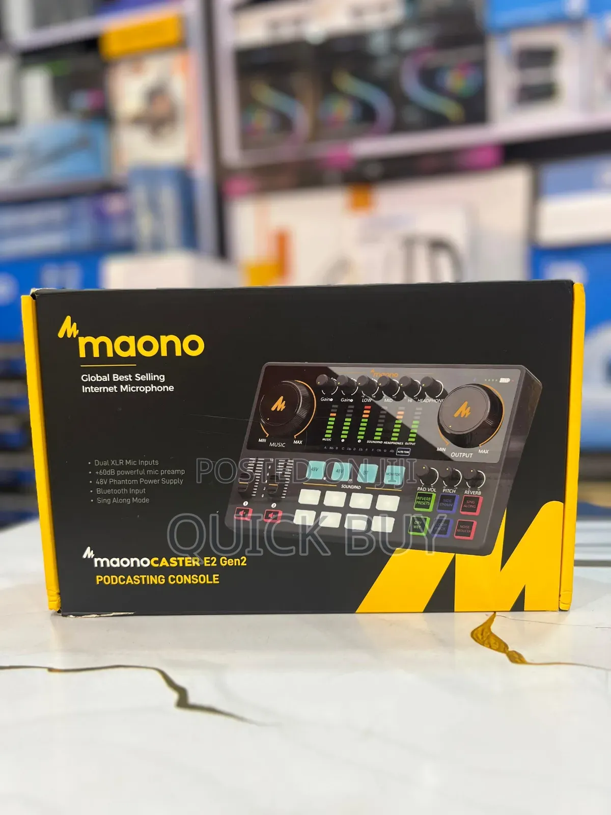 Maono Original Sound Card for Pod Casting and Recording