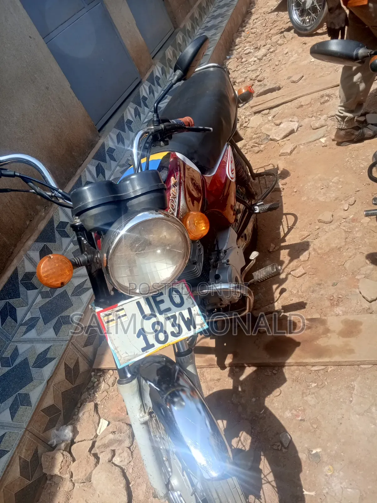 Bajaj Boxer 100 2015 Red